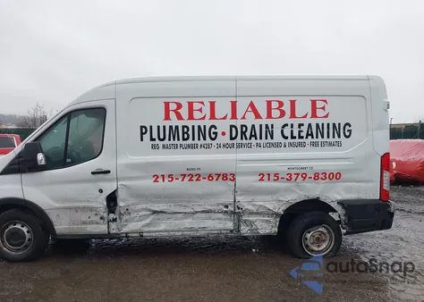 2019 Ford Transit-250 z USA, uszkodzony, nr VIN 1FTYR2CMXKKB14694